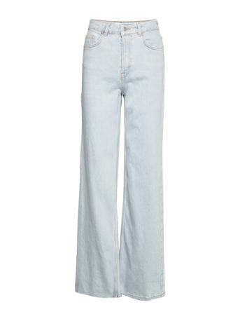 Slfalice Hw Wide Lon Skylue Jea Blue Selected Femme