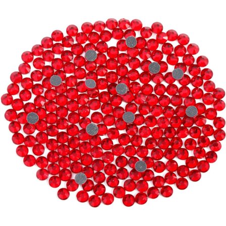 3000 st Hotfix Light Siam Rhinestones Kompatibla med Hantverk, SS16 (3.8-4.0 mm) Light Siam SS16 Light Siam