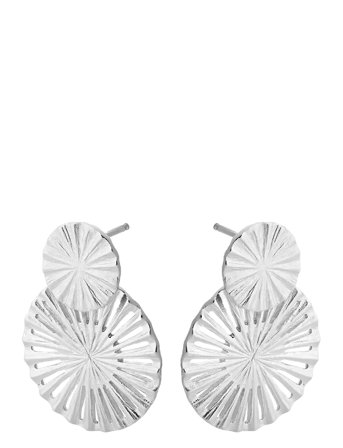 Starlight Earrings Silver Pernille Corydon