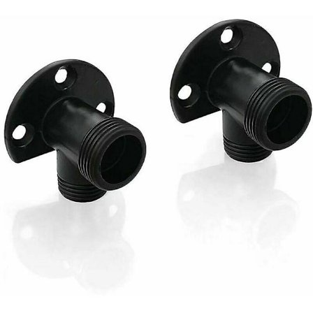 Mat sort installationskit til tilslutning af slange til synlig hane