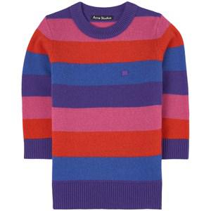 Kids - Acne Studios Multicolor Striped Knitted Jumper 3-4 Years - Jumpers and knitwear - 3-4 years - Purple