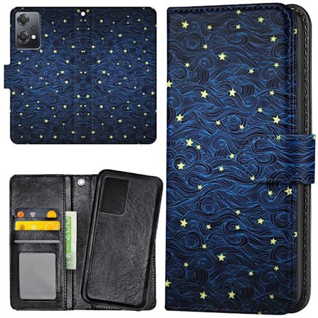 OnePlus Nord CE 2 Lite 5G - Mobilcover/Etui Cover Stjernemønster