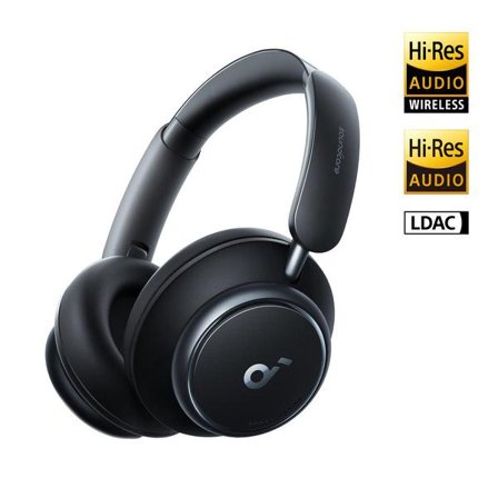 Anker Soundcore Space Q45 Wireless Headset - Black Hodetelefoner 3,5 mm jakk Stereo Svart