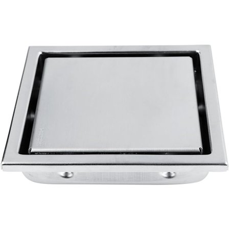 Dusj sluk firkantet dusj gulvsluk med avtagbart firkantet mønsterdeksel