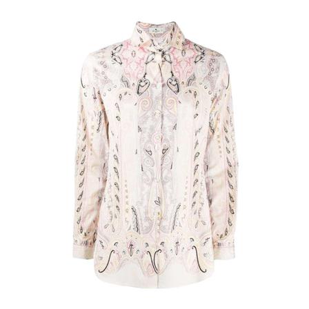 Etro Shirt Hvid, Dame Skjorter