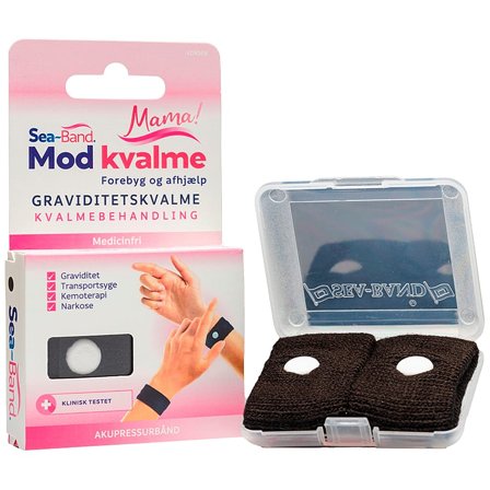 Seaband Seaband akupressurbånd Mama 2 stk., Tøj & Bolig, Barnets Sundhed, Transportsyge