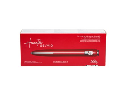 HumaPen Savvio rød, 1 stk.