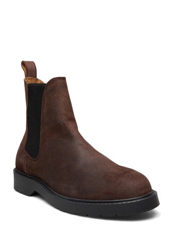 Selected Slhtim Suede Chelsea Boot - Brown - 40