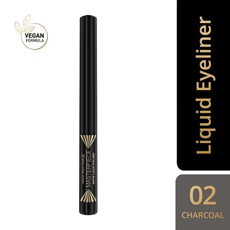 Max Factor Masterpiece Liquid Eyeliner Charcoal, Makeup, Øjne, Eyeliner