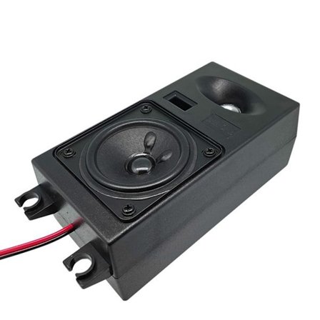 2,75 tum Hifi Bashögtalare Bilstereohögtalare Diskanthögtalare med inbyggd crossover kondensator Högintensiv magnetisk högtalare