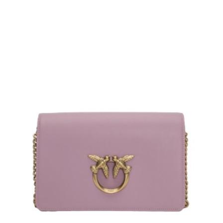 Pinko, Cross Body Bags Roze, Dames, Maat:ONE Size