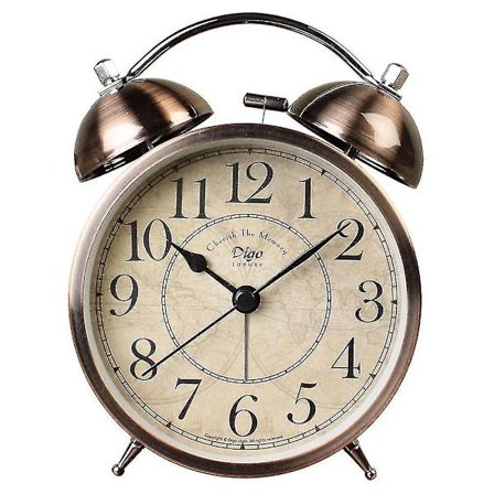 Bell Loud Desktop Herätyskello Amerikkalainen Retro Pieni Kello Työpöydän Kello Koriste
