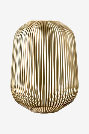 Blomus - Lanterne Lito Large H45 cm Ø33 cm - Guld - Lysestager & lanterner - Fra Homeroom
