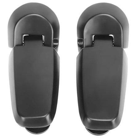 2 ST Baklucka Glasfönstergångjärn 6L2Z-78420A69-AA Metall Ersättning för Ford Explorer 2006-2010