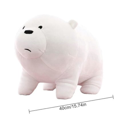 We Bare Bears Pehmolelut Jääkarhu Panda Harmaa Pehmeät Lelupehmolelut Kawaii Pehmot Pojille Tytöille Lapsille-e