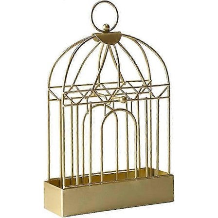 Jernholder til myggespiraler, Myggespiralholder, Fuglebursdesign til myggespiralkasse, Røgelsesbrænder til hjemmet