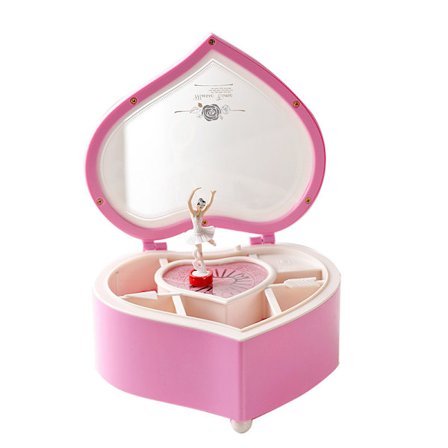 Musik Rejse Smykkeæske Organizer Bakke Dans Ballet Smykkeæske