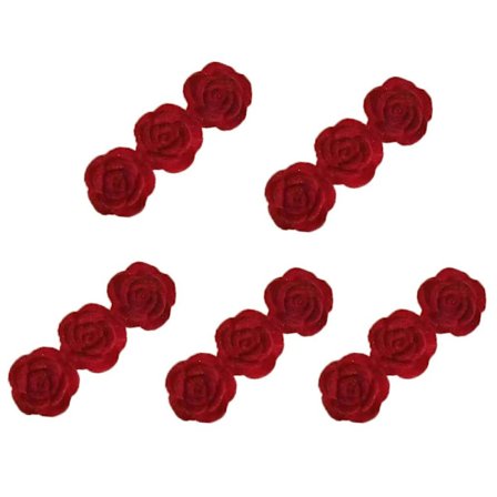 5 st/10 st strass hårklämmor metall hårspänne B 5 st B 5 st