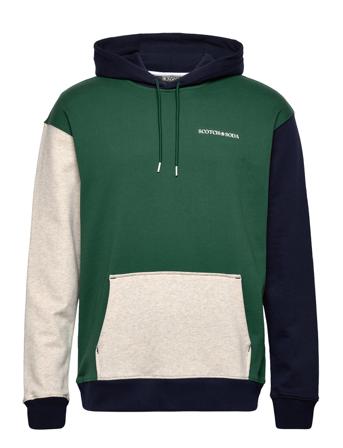 Unisex Hoodie In Organic Cotton Hoodie Multi/mönstrad Scotch & Soda