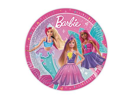 Barbie Paptallerkener 23 cm 8-pak