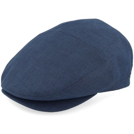Bailey - Blå flatcap Keps - Slater Midnight Blue Flat Cap @ Hatstore