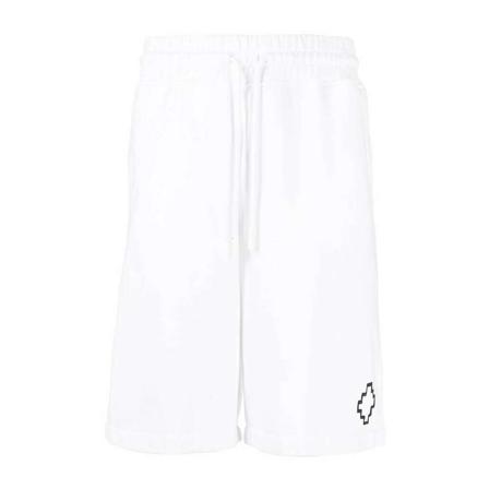 Marcelo Burlon Shorts Hvid, Herre Chino Shorts