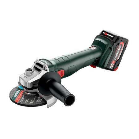 Metabo W 18 L 9-125 Vinkelsliper med batteri og lader, Maskiner