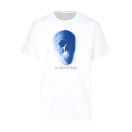 Alexander McQueen T-Shirts Hvid, Herre