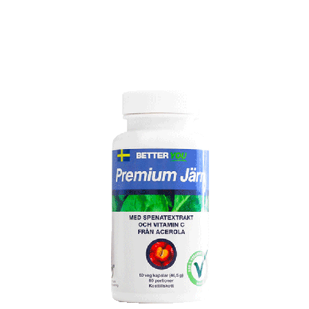 Better You Premium Järn 60 kapslar