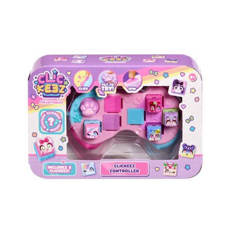 Fidget Controller med klikbare knapper og nøglering