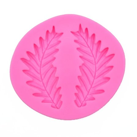 Julblad Silikonform Godis Chokladform Fudge Tårtdekoreringsverktyg Köksbakningstillbehör