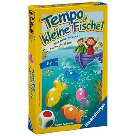 Brädspel - RAVENSBURGER - Tempo, kleine Fische - 2 till 6 spelare - Från 4 år - Blandat
