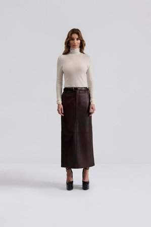 Malina - Pim skirt - L - Chocolate