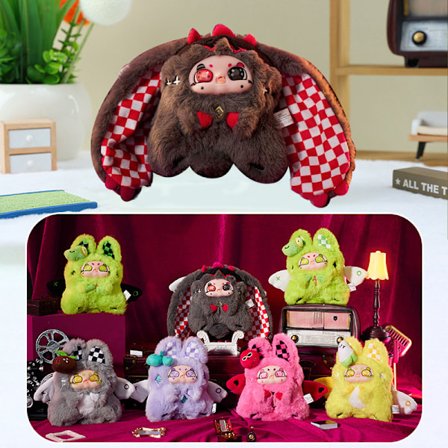 Ny Mjuk Godis Messenger Trendig Play Blind Box Handgjord Plysch D