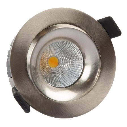 Tundra Candela Downlight 8W Warmdim RA95 Børstet Nikkel