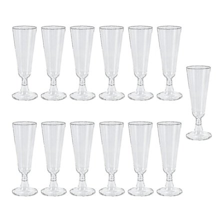 20 st 150 ml Engångs Hårda Plast Champagneglas Rödvinglas Bägare Vinglas Fest Festival TAO