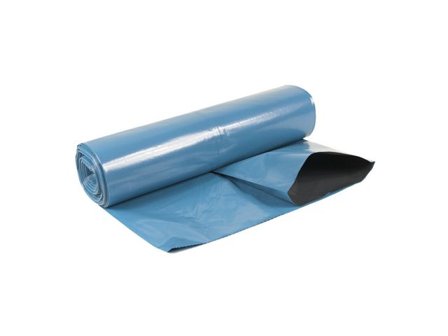 Plastsäck LD-coex 125L 55my blå/svart 25/rl - Lyreco - Städ och hygien - Påsar och säckar - Plastsäckar