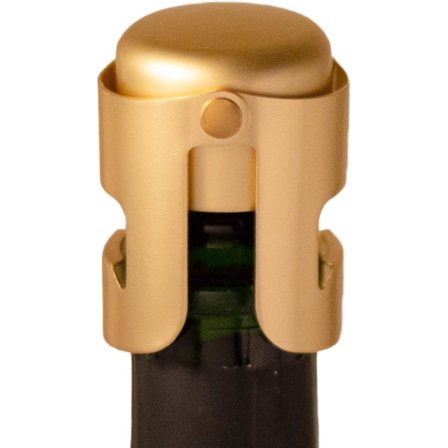 Gull champagnekork, fransk design, flaske for musserende vin