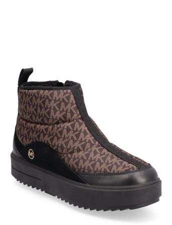 Emmett Quilted Bootie Shoes Wintershoes Winter Boots Brun Michael Kors