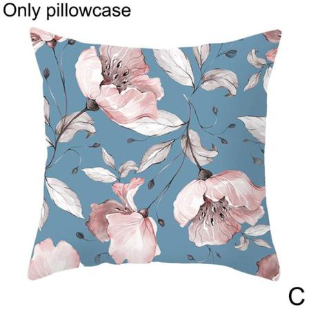 Printed Case Rose Flower Kuddfodral Cover P