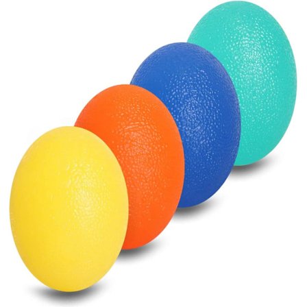 Stressbolde til voksne og børn (4-pak), håndgrebsstyrketræning