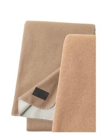 Ladak Throw Home Textiles Cushions & Blankets Blankets & Throws Beige Boss Home