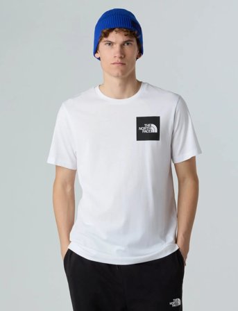 The North Face M Ss Fine Tee - White - XS