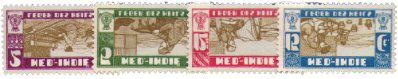 Hollandsk Ostindien 1932 - NVPH 176-179 - Postfrisk