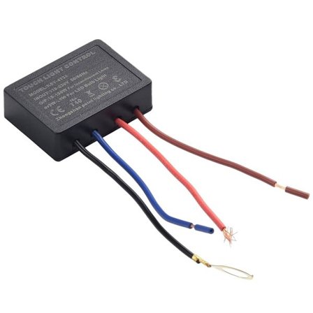 Touch Dimmers Strömbrytare Belysningslösning Strömbrytare för Skrivbordslampa 3A Touch Lamp Reparationskit Justera enkelt Ljusstyrkan