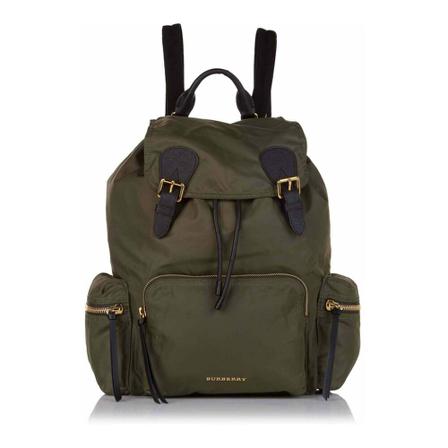 Burberry Vintage, Pre-owned Backpacks Groen, Dames, Maat:ONE Size