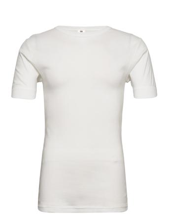 T-Shirts 1/4 Ærme T-shirt Hvid Dovre