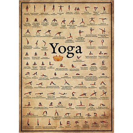 Yoga Stillings Væg Billede Lærred Design Billede Dekorativ Yoga Plakat Bolig Tilbehør