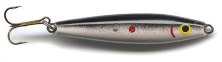 Gladsax wobbler Classic - Svart vit grön pearl lackerad 20g