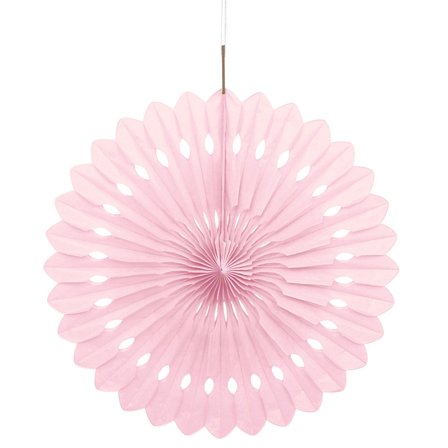 Hängande Honeycomb Solfjäder Ljusrosa